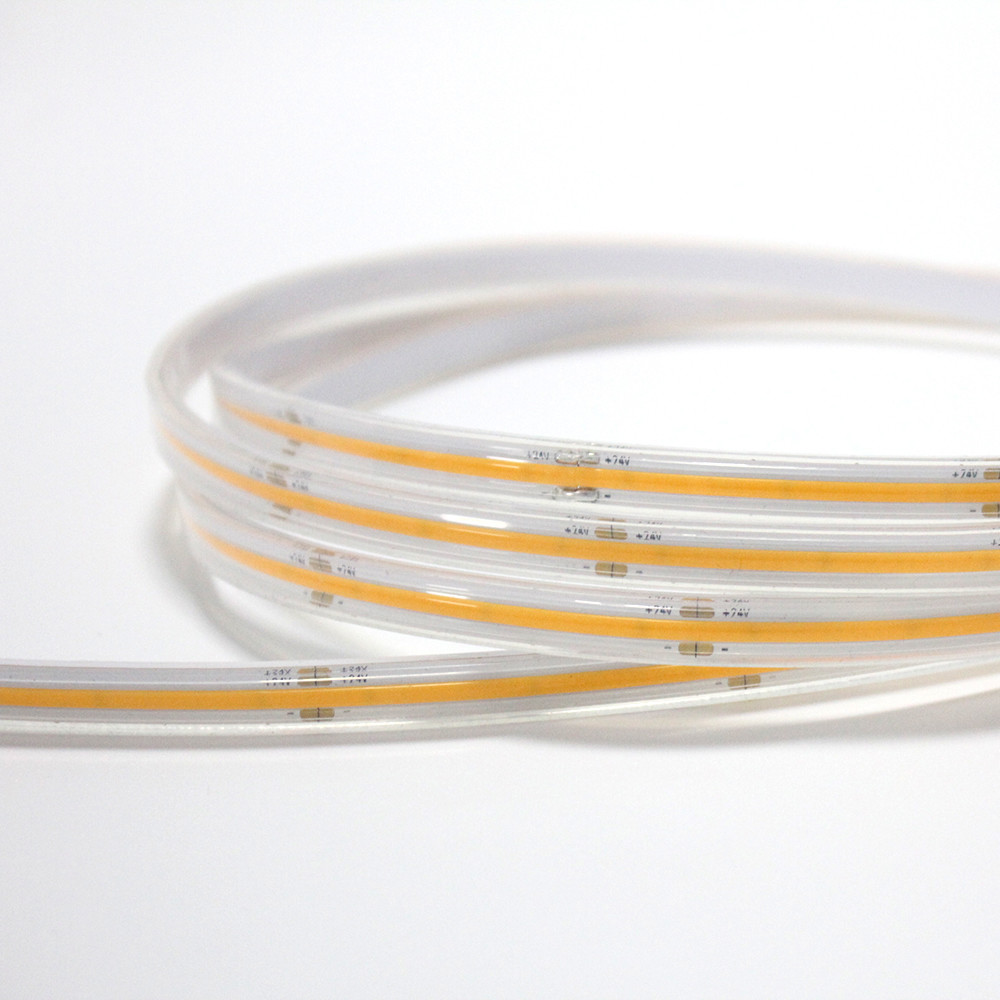 Decoration COB Flexible LED Strip Lights 512pcs/M 12V No Shadows